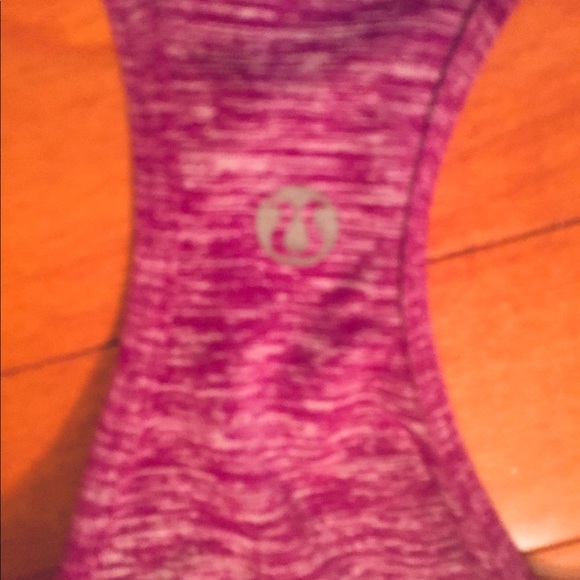 Lululemon Purple yoga tank - Picture 2 of 3